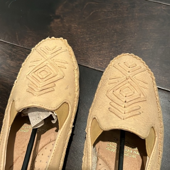 Hush puppies sand loafer flats vintage NWT 7.5 - Picture 8 of 10